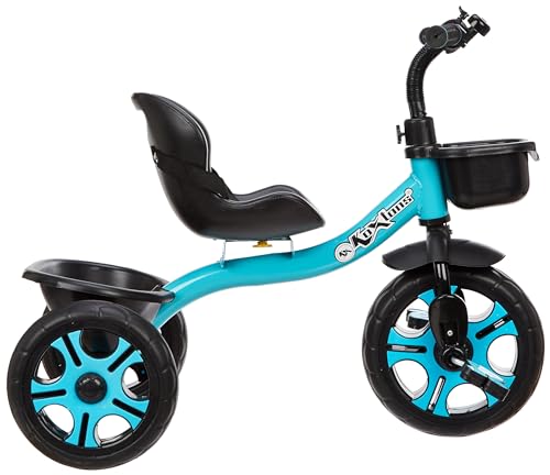 Image of Super Blue Tricycle for Kids 1 to 3 Years: Durable, Safe, and Fun with EVA Tyre
