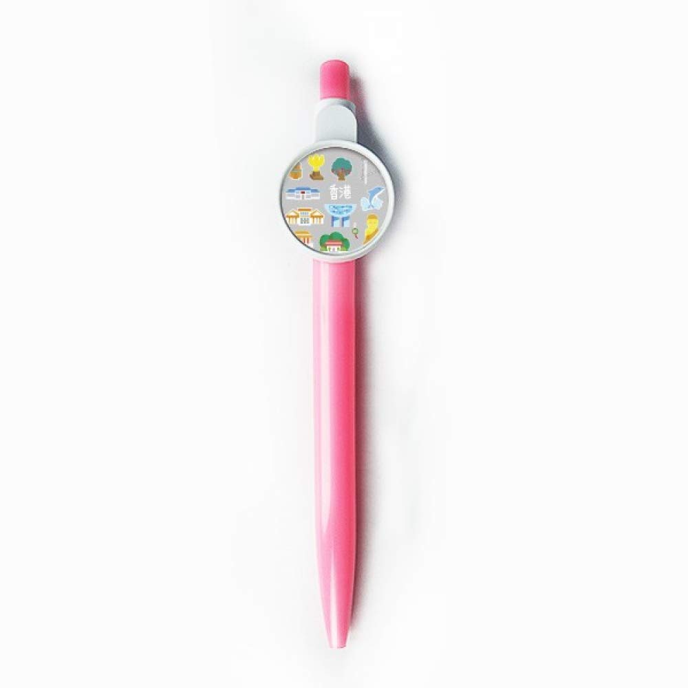 Stylo à bille rétractable bleu anti bavure pour écriture fluide et nette