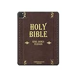  Innovedesire Holy Bible Cover King James Version Tablet Etui Coque Housse pour iPad Pro 11 (2018,2020,2021), iPad Air 4 (2020), iPad Air (2020)