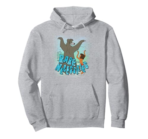 Sweat à capuche Disney Mowgli Baloo imprimé premium pull coton