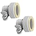 Intex 26061 Kit 2 pz Adattatore Tipo B per Pompe Piscina Morsetto Accessori Filtraggio 10722
