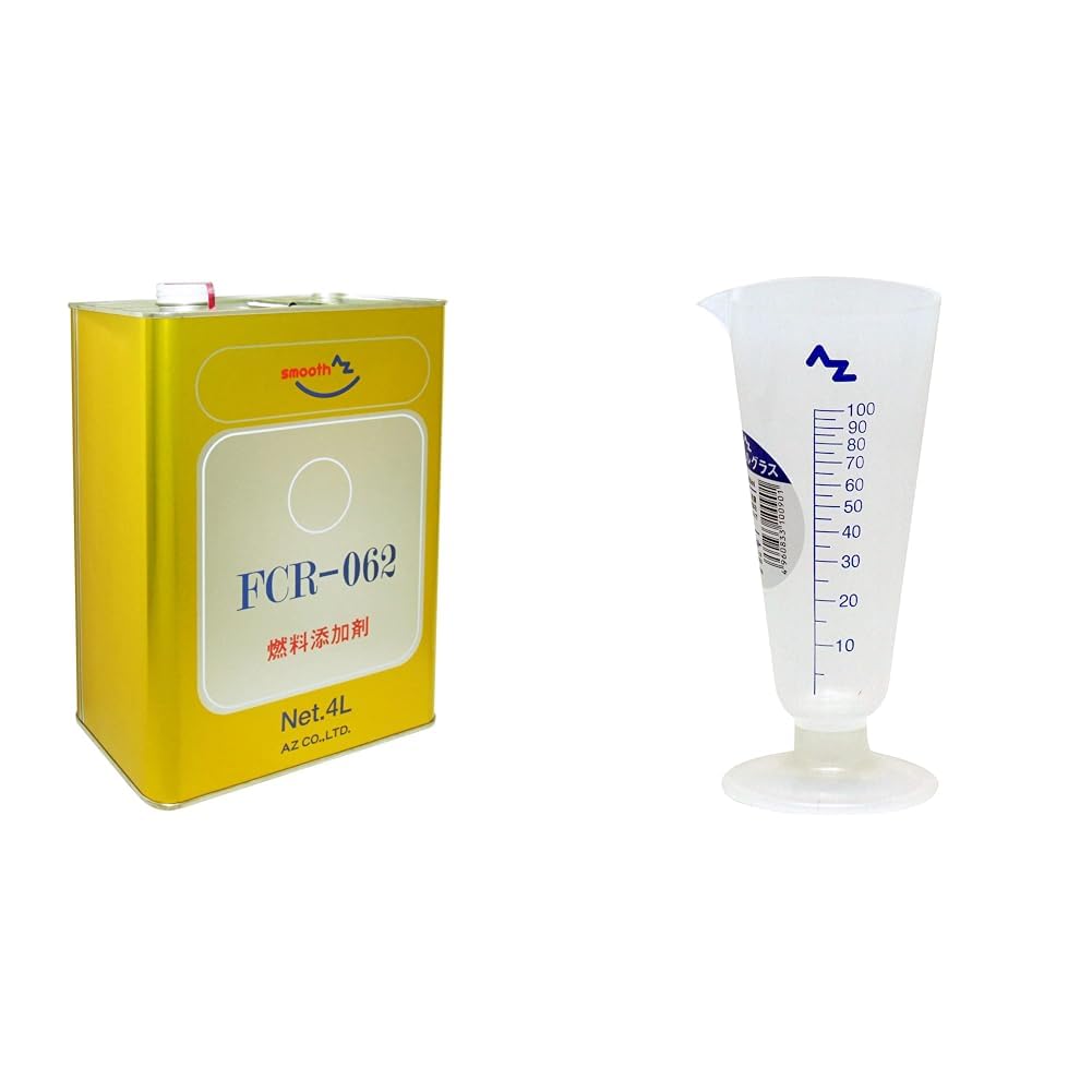 【4リットル】AZ FCR-062 ガソリン添加剤 4l缶*1個　ノズル付き AZ FCR-062 燃料添加剤 4L ガソリン添加剤/ディーゼルにも使用可能