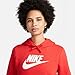 Nike Sportswear Club Fleece Women's Logo Pullover Hoodie (US, Alpha, Medium, Regular, Regular, University Red/White)