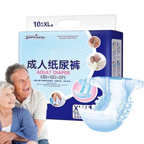 Bohany Bragas para hombre - Pañales impermeables para adultos con la máxima absorción - Ropa interior protectora segura suave y cómoda para mujeres y hombres, viajes en coche, personas mayores