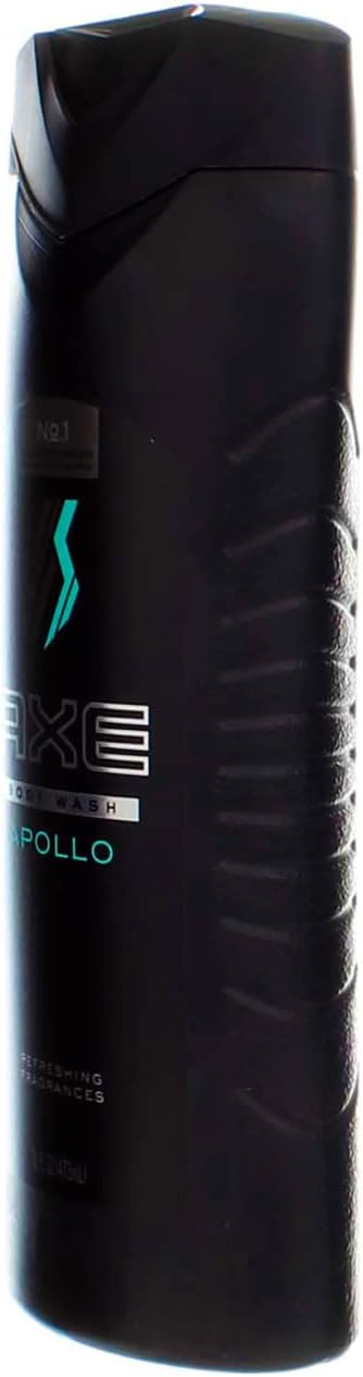 AXE Refreshing Shower Gel, Apollo - 16 Oz, (Pack of 8)