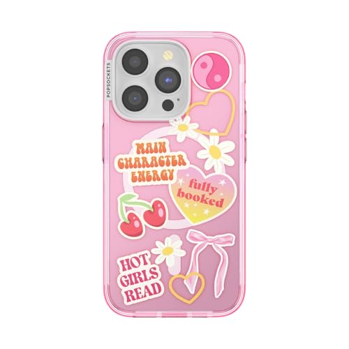 PopSockets iPhone 15 Pro Phone Case with MagSafe- Main Character