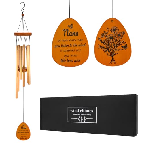 Wind Chimes Gift for Nana – Sentimental Garden & Home Decor