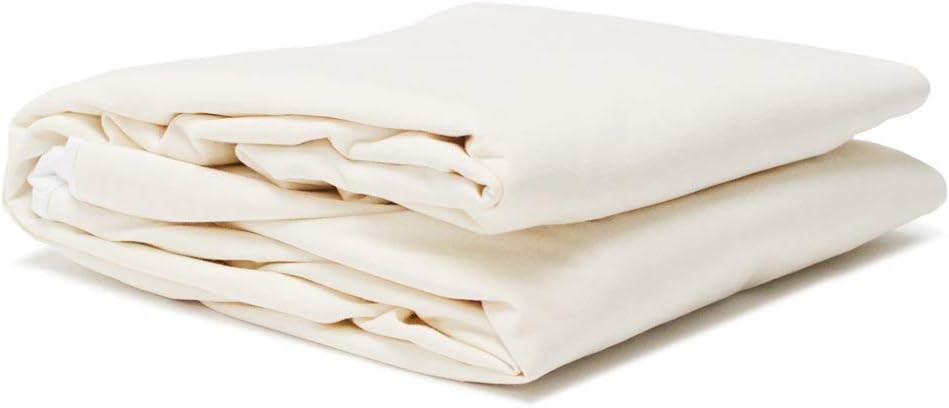 Happsy Organic Waterproof Mattress Protector Pad - Elastic Fitted Mattress Protector - Machine Washable Mattress Topper Breathable Fitted Cover for Twin Mattress - 38" x 75" - Image 5