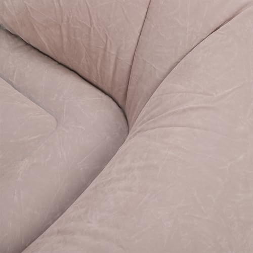 Chaise gonflable ergonomique grise pour dortoir et petits salons - 8