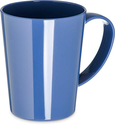 Carlisle Foodservice Products 4306814 Break-Resistant Tritan Coffee Mug, 12 Oz, Ocean Blue #TOP3