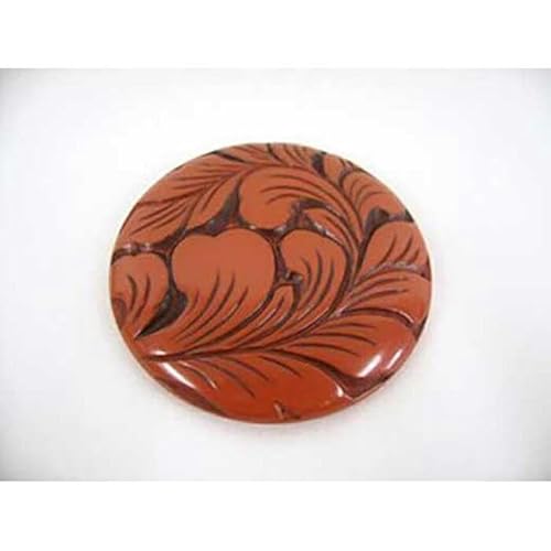 鎌倉彫博古堂 小鏡 「唐草」