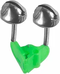 Alarme Vara De Pescar Sino Duplo Encaixe Iluminador 2 Und