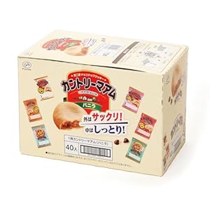 不二家 カントリーマアム(バニラ) 1枚×40個" 