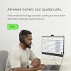 Belkin SoundForm Adapt Wireless Headphones with Microphone, Over-Ear Headset with Built-in Boom Mic, Multipoint Connection, ENC, 65H Battery Life - For iPhone, iPad, Galaxy, Pixel and More - Black #1