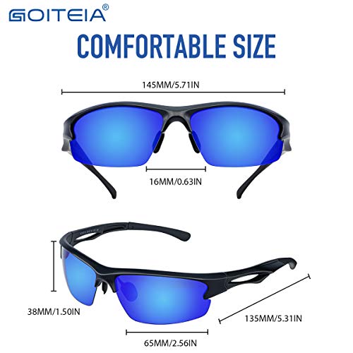 Occhiali da Sole Sportivi Polarizzati per Uomo e