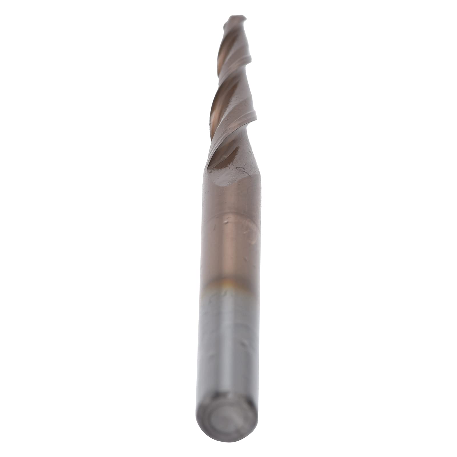 Cryfokt Fresas de Punta de Bola Cónica, Fresas de Cono Duraderas para Tallar, Hechas de Acero de Tungsteno, Superficie Limpia Brillante, 1 Unidad (R1.5 * 47*D8*85mm)