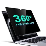 STARY 360° Privacy Screen MacBook Air 13 Inch (2018-2021, M1)&MacBook Pro 13 Inch (2016-2022 M1, M2), Laptop Privacy Film Filter All Round Anti Peeping Blue light Glare MacBook Protection