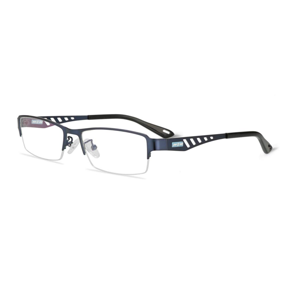 New Herren Smart Lesebrillen photochrome Outdoor-Sonnenbrillen, hochauflösende asphärische Harzlinse UV Schutzvergrößerung +0.25 bis +3.0,Blau,+0.75