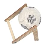 Rencontre la fonctionnalité : en sisal interactive favorise , ce qui la rend pour d'intérieur ayant de plus d'exercice et de stimulation mentale, grattoir à balle pour chat, balle en sisal pour chat