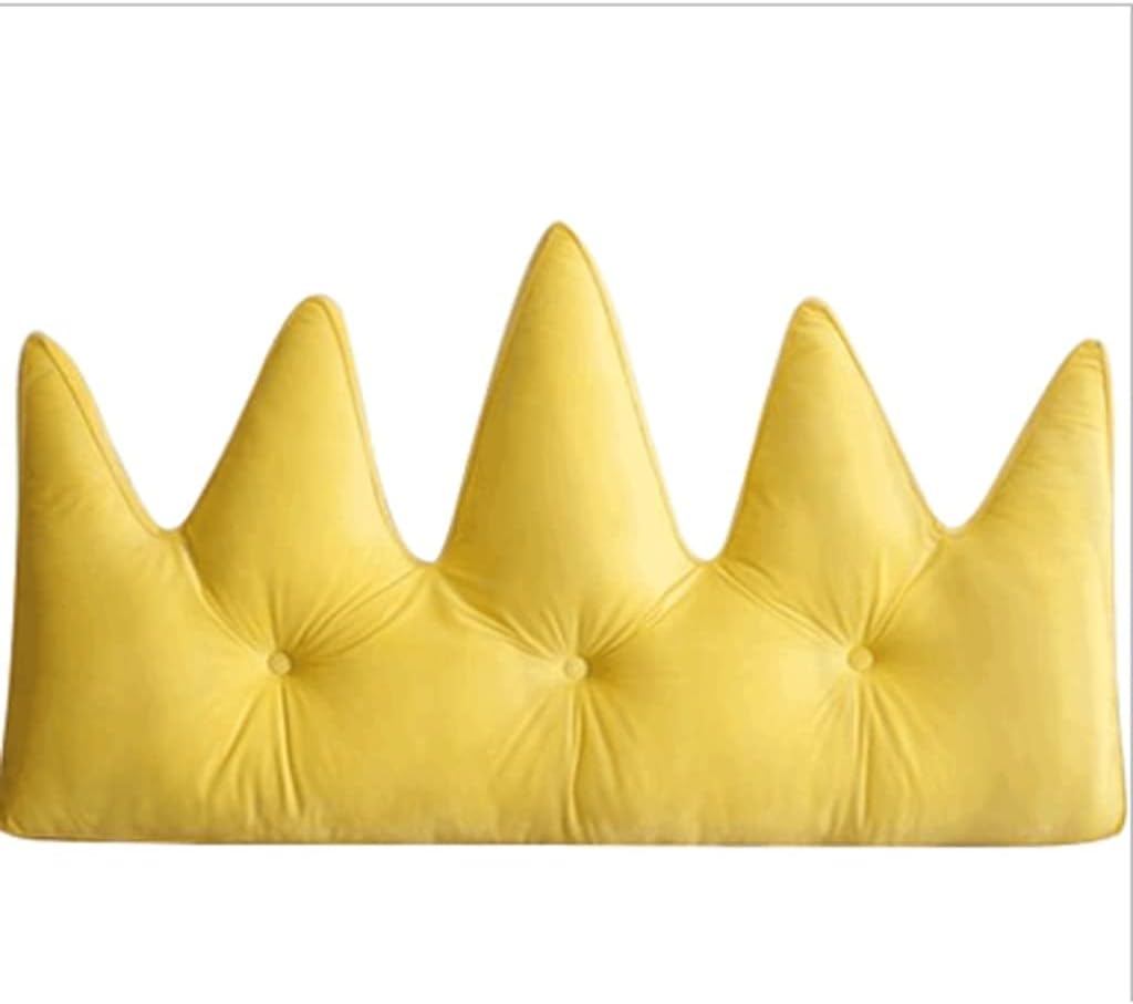 Crown Bed Cushion Soft Bag Pillow Tatami Big Backrest Online Influencer Cute Bedroom