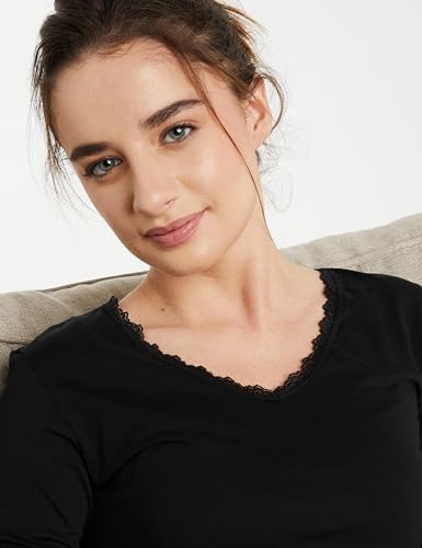 Image of Amazon Brand - Eden & Ivy Women's Cotton Regular Fit T-Shirt and Pajama Night Suit (Night Wear | Lounge Wear Set) (Available in Plus Sizes)