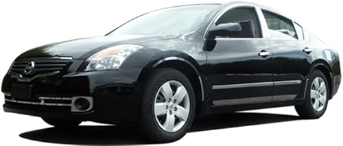 Miniatura 2 de QAA Es compatible con Nissan Altima 2007-2012 4 piezas de acero inoxidable basculante panel de molduras, kit de inserción, 0.875 pulgadas de ancho,