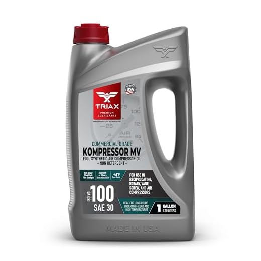 How much oil does a pressure washer pump take TRIAX Full Synthetic Compressor Oil