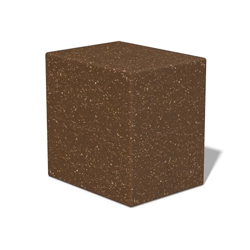Image of Ultimate Guard RTE Boulder 133+, Deck Case for 133 Double-Sleeved TCG Cards, Brown, 87% Renewable, Made in Germany, Secure & Durable Storage
