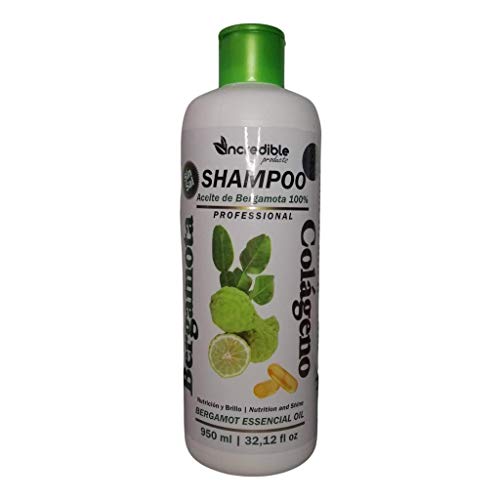 PCG Shampoo ColÃ¡geno y Bergamota 950ml NUTRITION & SHINE sin sal Beauty Experts6