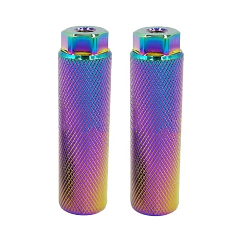 Barre de support de remplacement et pédales de vélo en aluminium colorées pour route