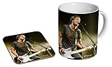 Coffret cadeau tasse à café en céramique + dessous-de-verre