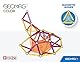 Geomag - Classic Color 127 Stück - Magnetisches Konstruktionsspiel für Kinder ab 3-4 Jahren - Hergestellt in der Schweiz - Magnetische Bausteine mit 60 Stäben, 61 Kugeln, 6 Basen - STEM