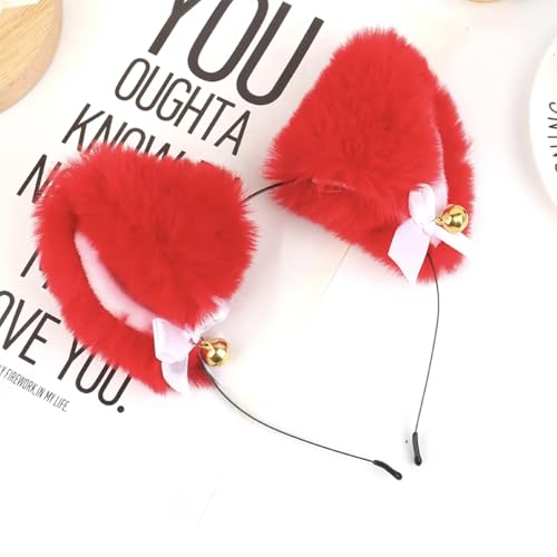 Image of 12pcs BDSM Kit, Bondage Restraints Set Anal Butt Plug Tail Cat Ear Adult Bondage Gear & Accessories Esposas Sexuales, Bondage Equipment for Women Men Couple Black&Red
