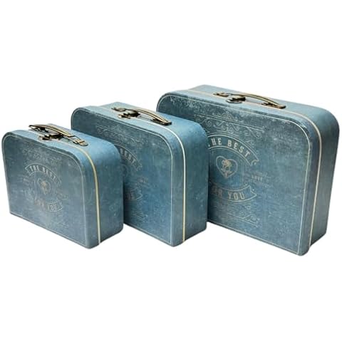 Trendi Vintage Decorative Storage Boxes Set Cover