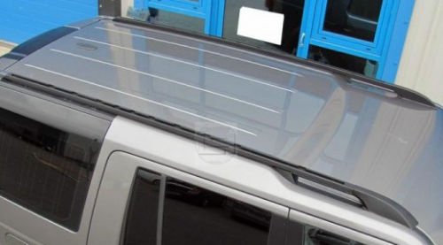 EuroActive LR3 LR4 OEM Land Rover Black Extended Length Roof Rails Discovery 3 4