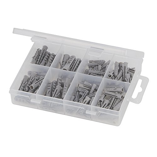 Preisvergleich Produktbild Fixman 467113 Nylon-Wanddübel-Sortiment 114 Stck, grey