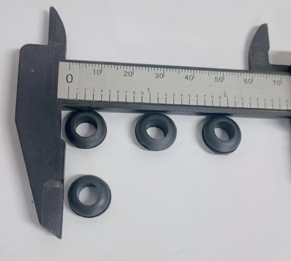 8x11.5mm 8mm Hole Grommet Plastic Gromet Rubber (10 Piece)-picture-17
