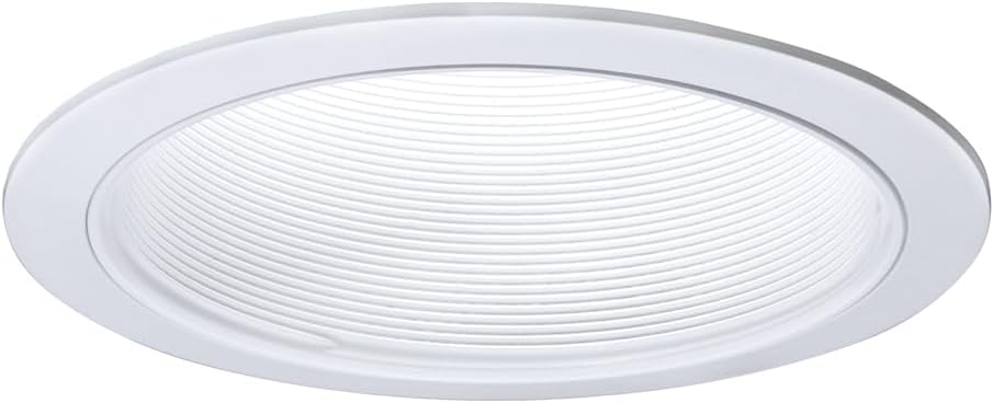 Halo 410W, 6" White Trim with White Baffle