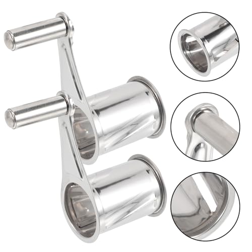 Rallador manual giratorio de acero inoxidable Gadpiparty 2 pcs miniatura 5