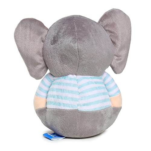 Webby-Soft-Animal-Plush-Elephant-Toy-20cm-Blue
