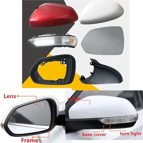 Couvercle d'assemblage de rétroviseur MG ZS coque gauche argent - 4