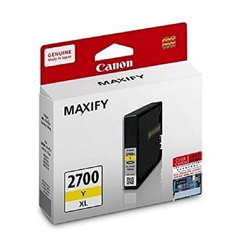 See full amazon price history chart for Canon PGI-2700XL Original High-Capacity Extra Large Ink Cartridge (Yellow), Standard Canon PGI-2700XL Original High-Capacity Extra Large Ink Cartridge (Yellow), Standard (B01ALLWUV4) Amazon Price History, Amazon Price Tracker