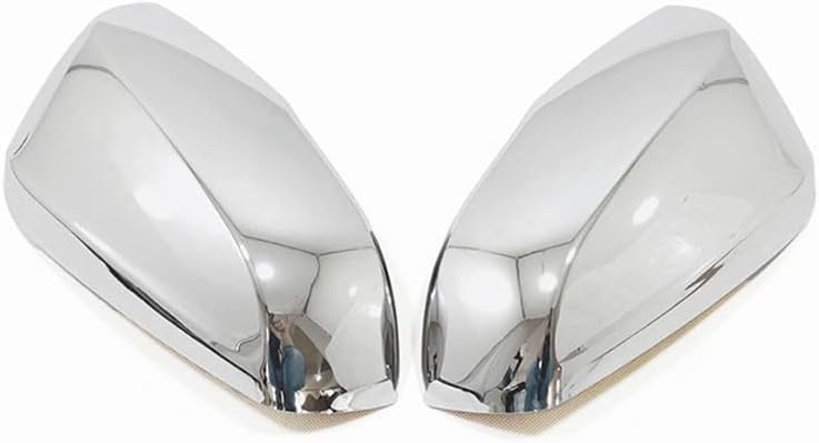 Side View Mirror Cap Cover Compatible With Toyota RAV4 2025 2024 2023 2022-2019 Rearview Mirrors Trim Exterior Car Accessories ABS 2PCS(Glossy Chrome Style)