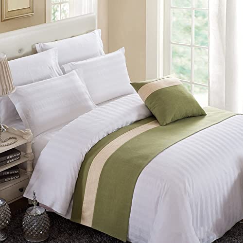 Bed Runners For Queen Size Bed Bed Scarf For Foot Of Bed King Cotton Bed Spread Home Decor Light Green Bedding Bed Protector Slip Cover Bed Towel Bed Runners & Scarves For Twin Queen King Size Bed #TOP20