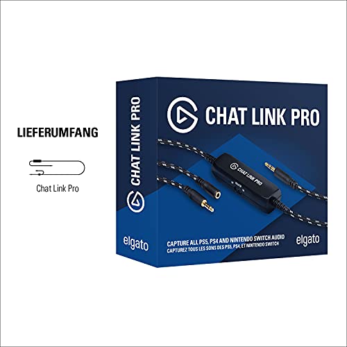 Elgato Chat Link Pro – Audio-Adapter für PS5, PS4, Nintendo Switch, Aufnahme von Audio-Chat, Gameplay-Sound, extralanges Kabel - Image 6