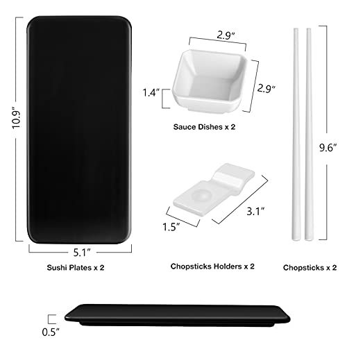 SKYSER Sushi Maker Kit, 12 Pieces Sushi Maker Set for Beginners, 8 Shapes Sushi Making Kit Complete, DIY Sushi Home Mat… - Image 6