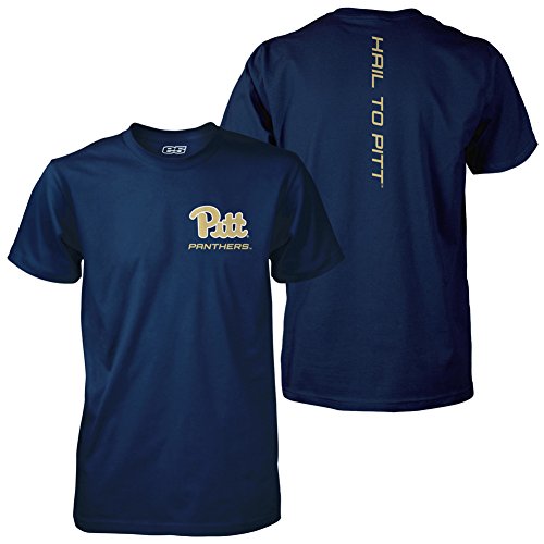 Pitt Panthers Poly Tshirt Icon Navy