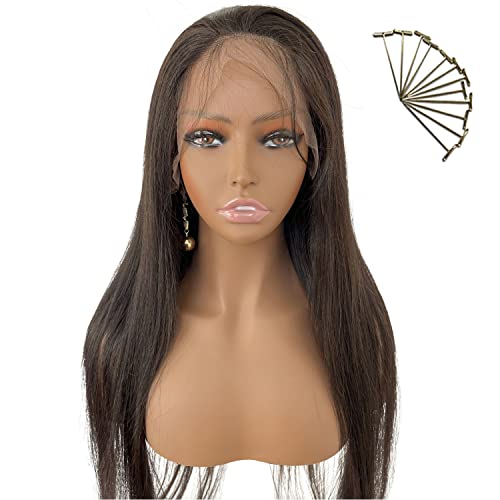 Pwigs Realistischer weiblicher Mannequin-Kopf mit Schulter und Make-up-Display Mannequinkopf Büste Cover