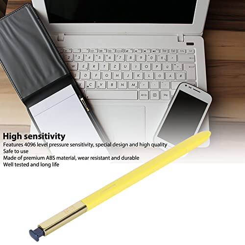 Lápiz capacitivo Note 9 con 4096 niveles de presión y diseño compacto amarillo 3