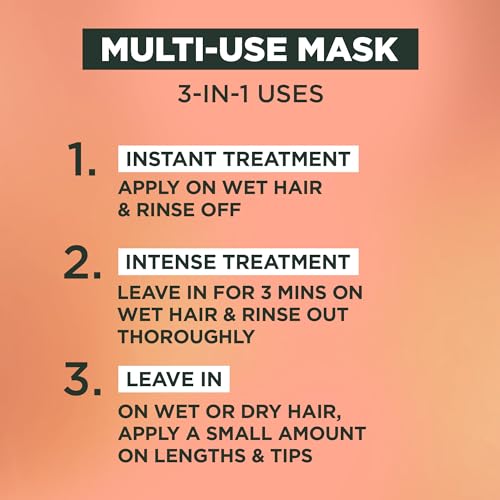 Garnier Ultimate Blends Glowing Lengths Pineapple & Amla Hair Food 3-in-1 Hair Mask Treatment 400ml - Image 5